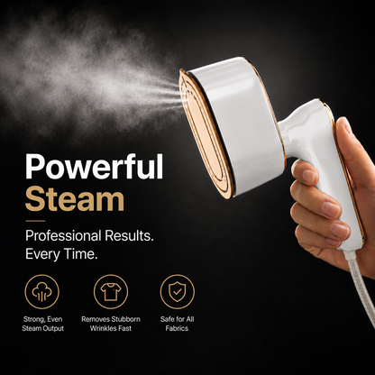 SteamGo™ | Premium 2-in-1 Garment Steamer & Iron
