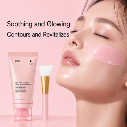 PDRN Pink Caffeine Night Wrapping Mask