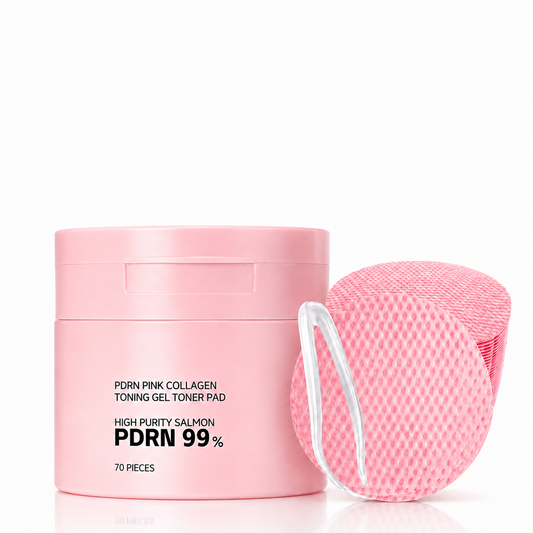 PDRN Pink Collagen Toner Pads