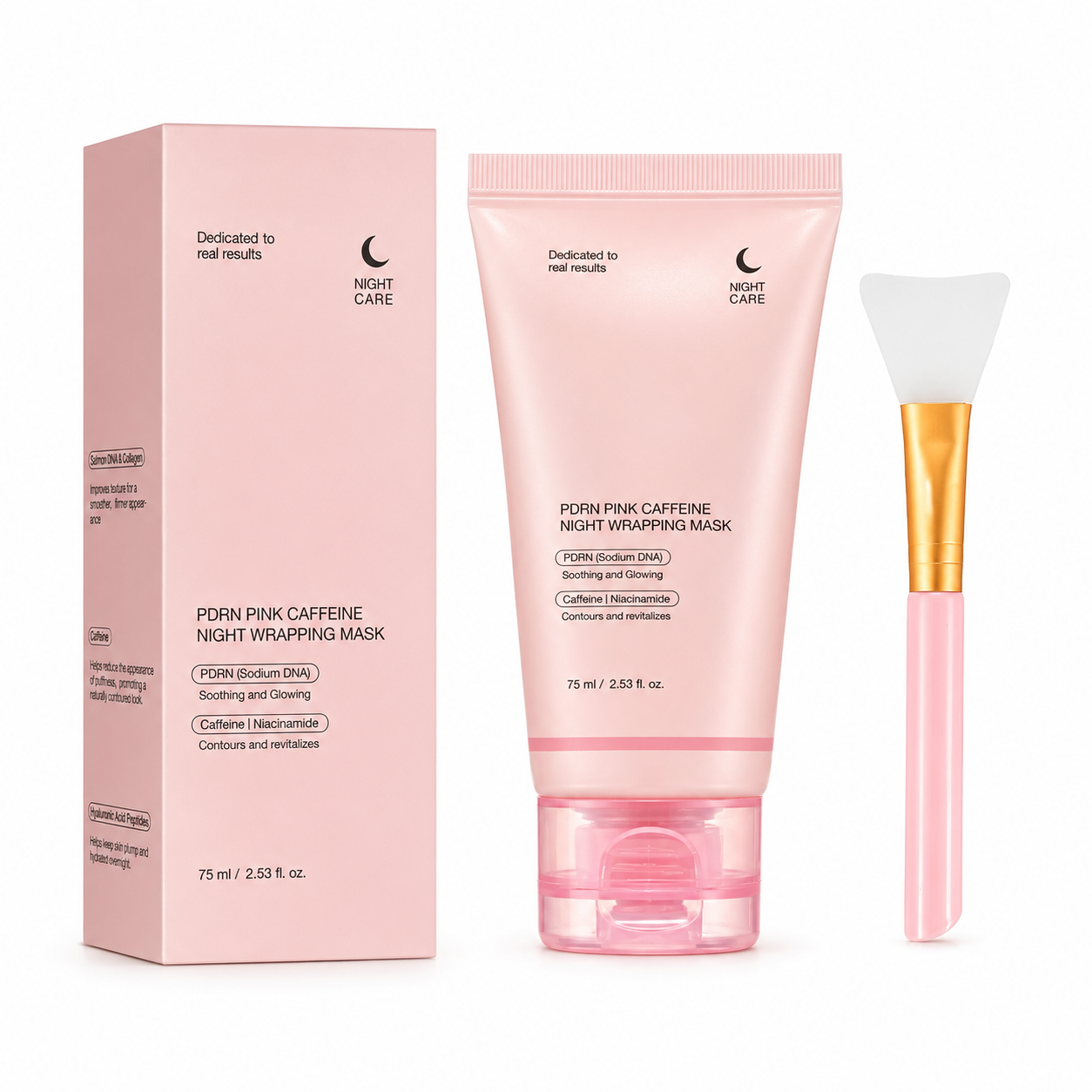 PDRN Pink Caffeine Night Wrapping Mask