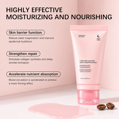 PDRN Pink Caffeine Night Wrapping Mask