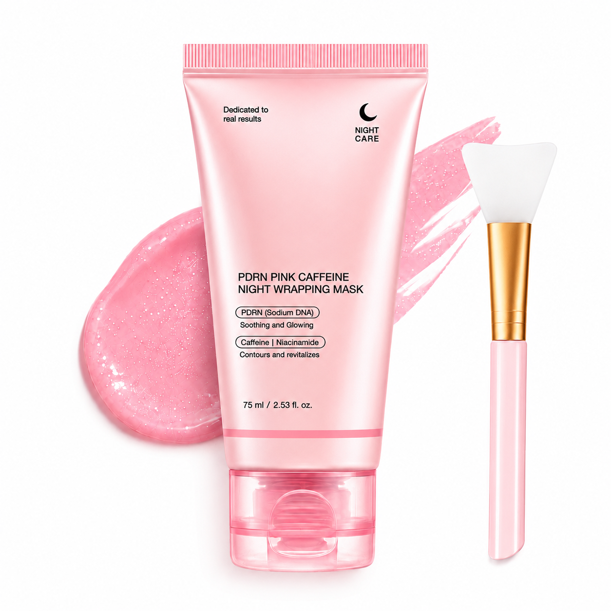 PDRN Pink Caffeine Night Wrapping Mask