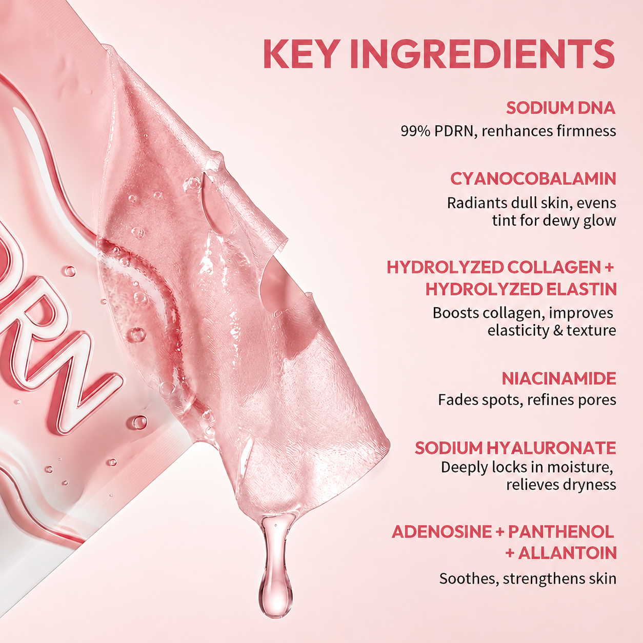 PDRN Vitamin B12 Coating Mask.