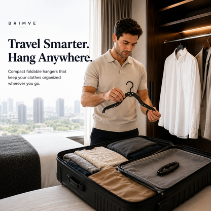 FoldGo™ | Portable Foldable Travel Hangers