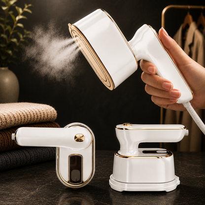 SteamGo™ | Premium 2-in-1 Garment Steamer & Iron