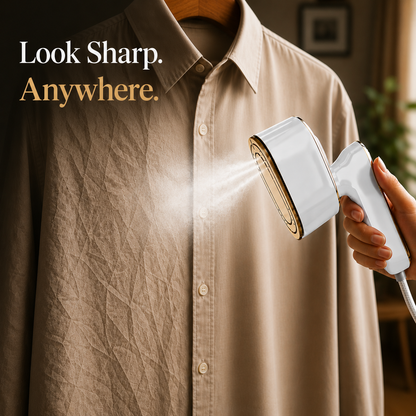 SteamGo™ | Premium 2-in-1 Garment Steamer & Iron