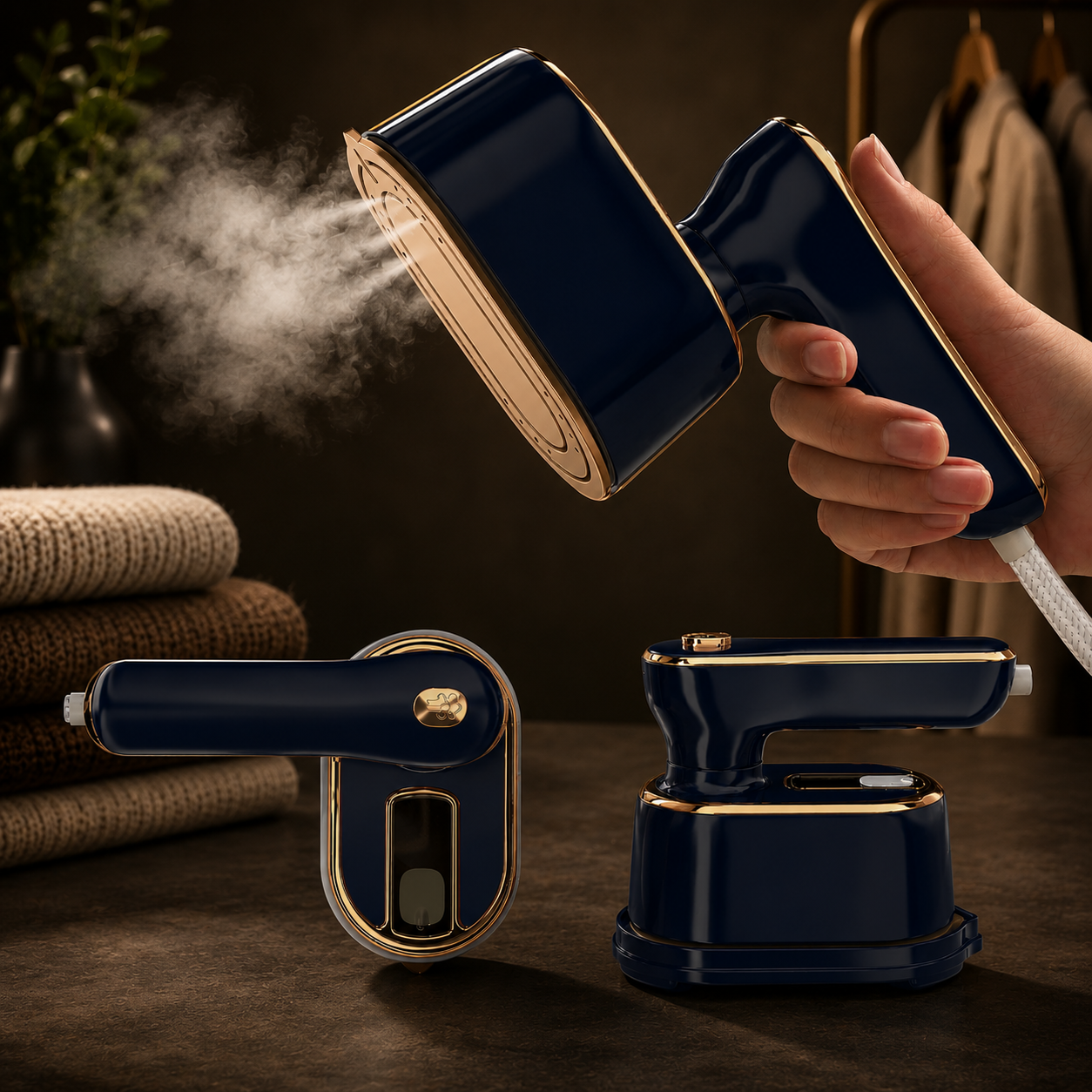 SteamGo™ | Premium 2-in-1 Garment Steamer & Iron